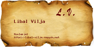 Libal Vilja névjegykártya